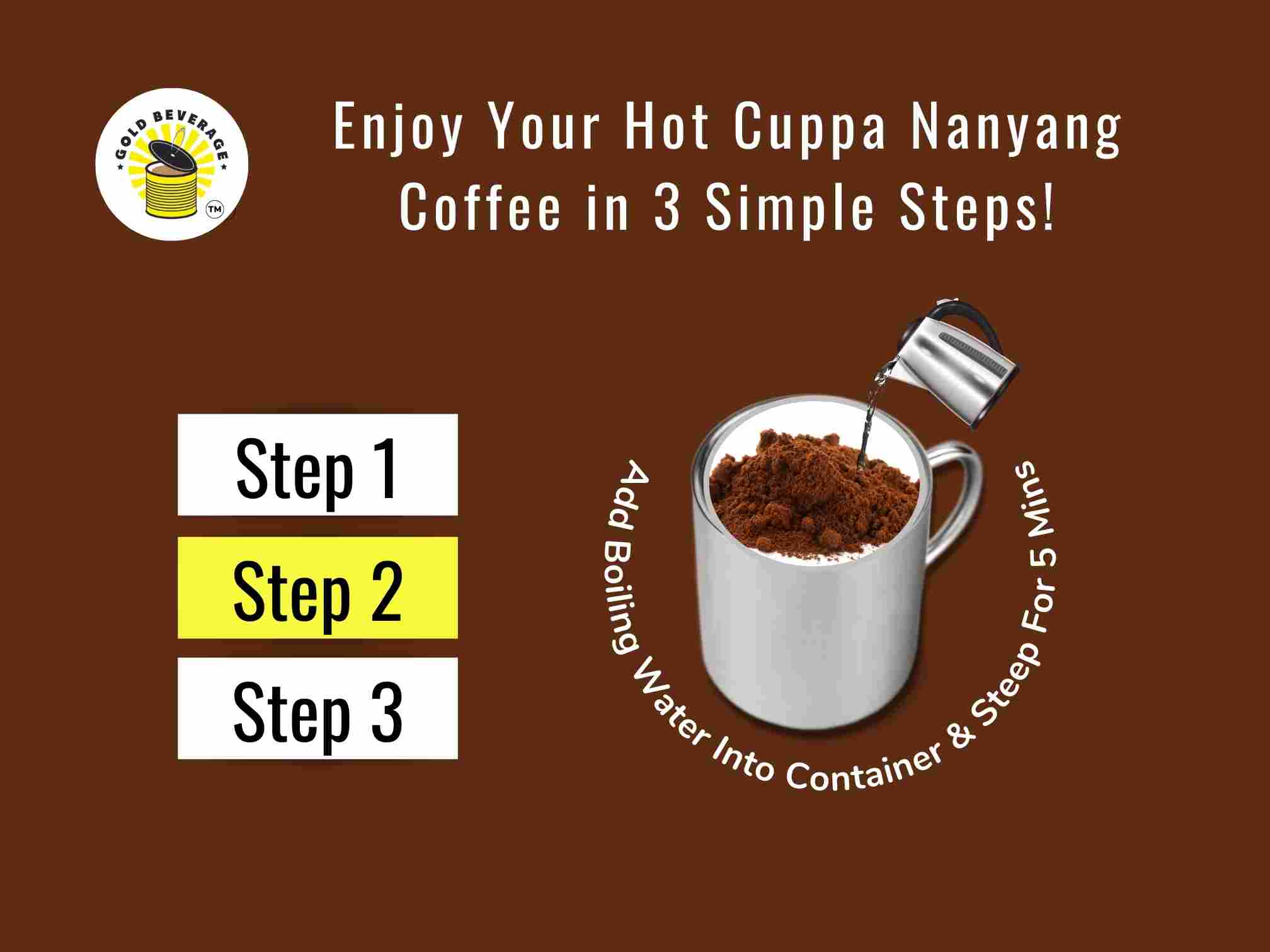 Brew Nanyang Coffee Step 2