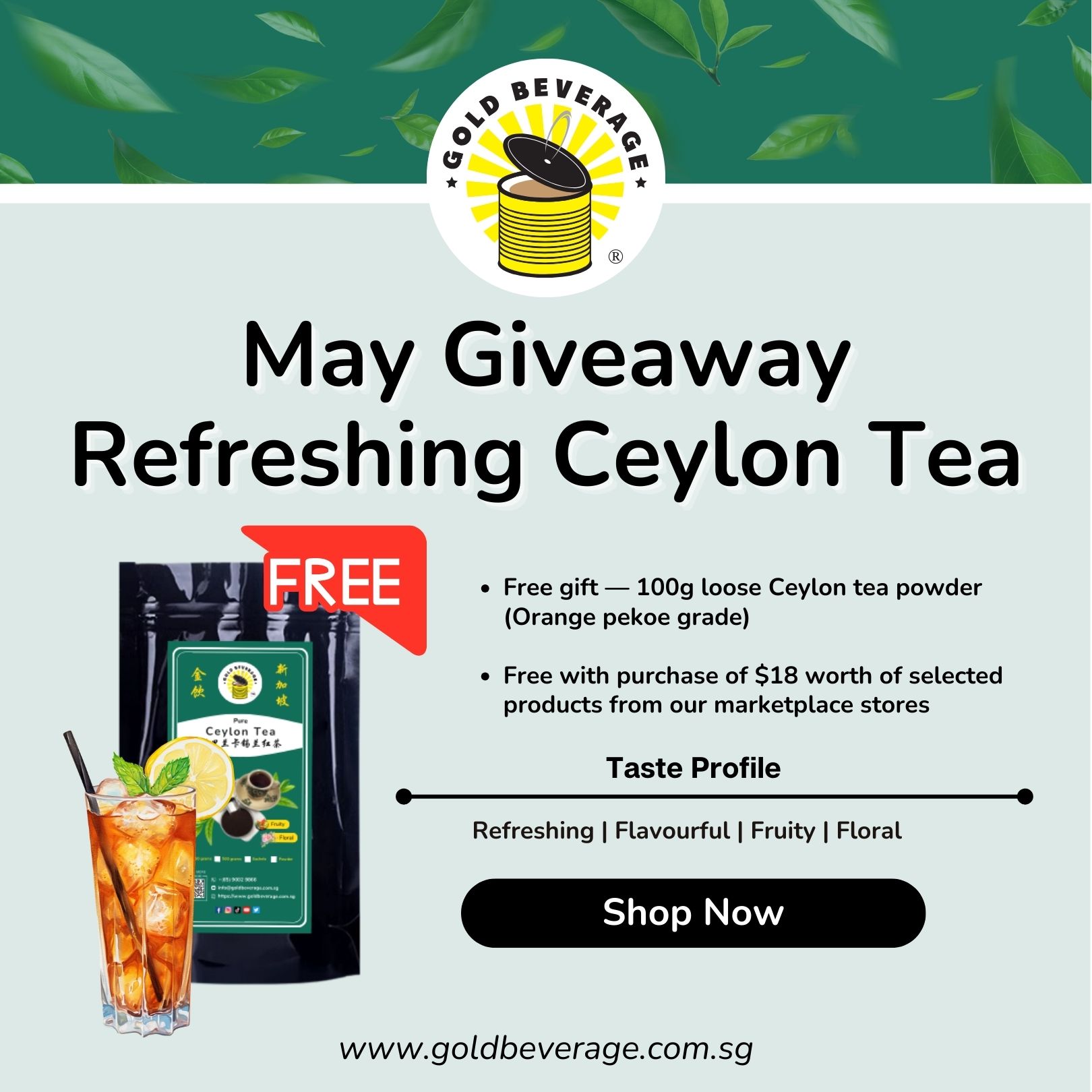 May Promo Ceylon Tea