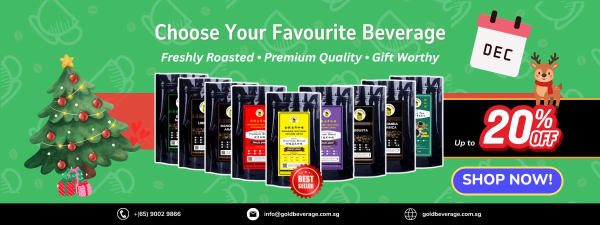 December Coffee Sale Banner Desktop